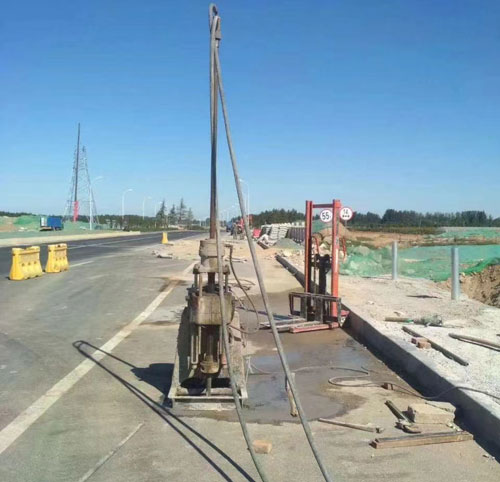 景谷公路高聚物注浆加固